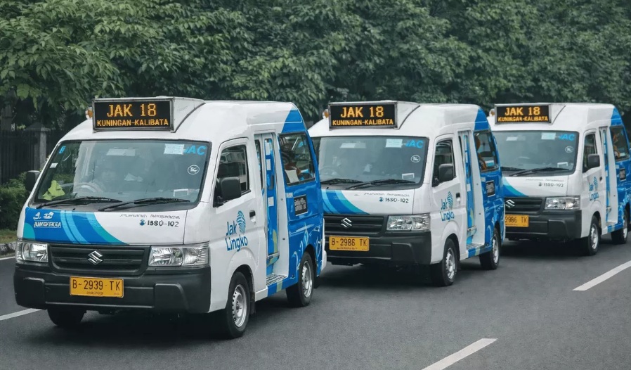 Cara Naik Angkot Jaklingko Gratis Pakai Kartu