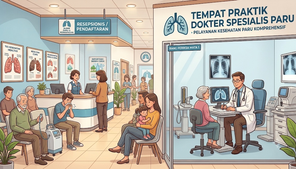 Tempat Praktik Dokter Spesialis Paru Terbaik di Makassar