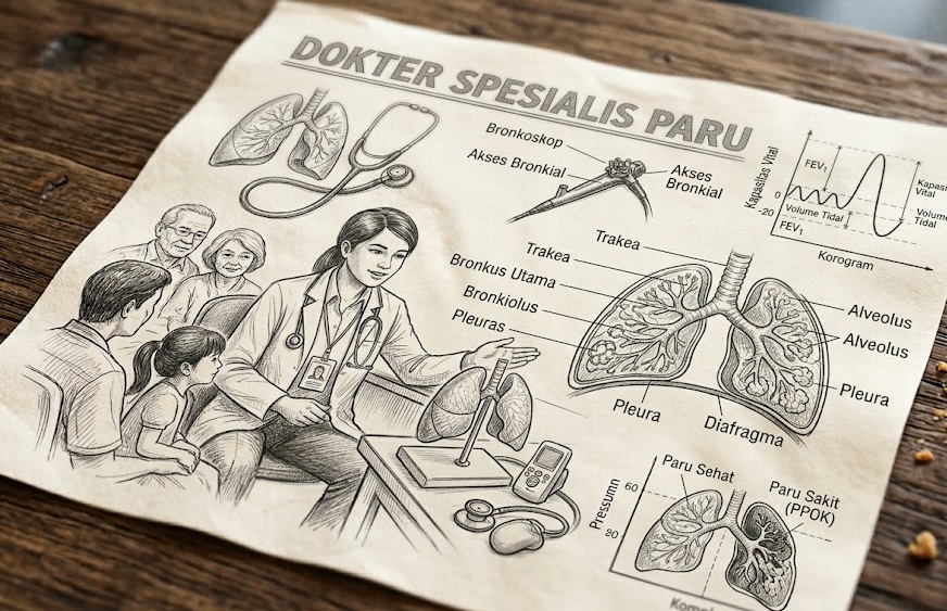 Tempat Praktik Dokter Spesialis Paru Terbaik di Palembang